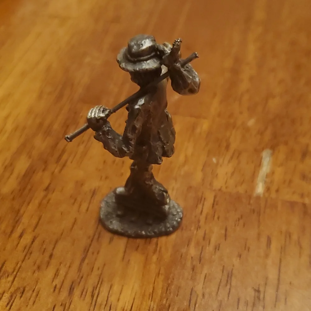 Emmett Kelly Jr. Pewter Hobo Clown Figurine 2.5in - Picture 2 of 4